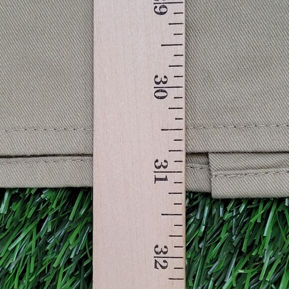 DICKIES Button Shirt XL 26x31 Tan Baggy - Picture 10 of 14